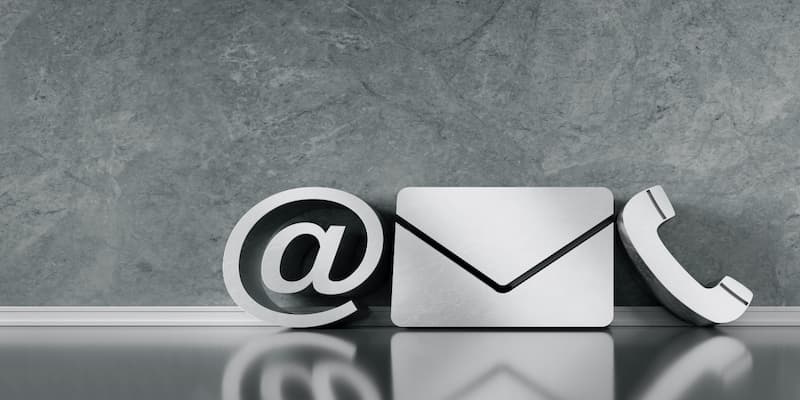 Sử dụng email để kết nối tới hệ thống